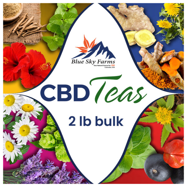 CBD Herbal Tea ~ 2 lb. BULK